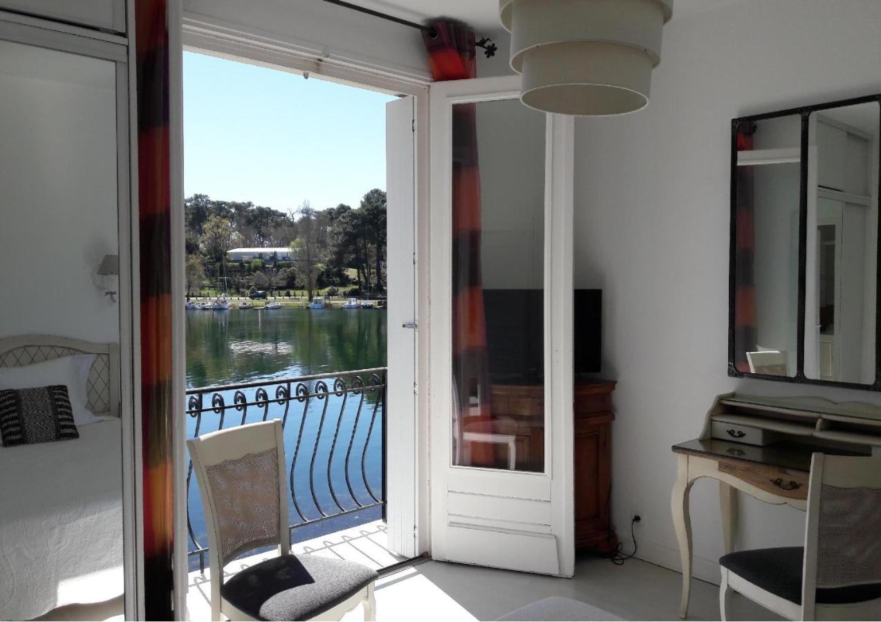 Hotel La Caravelle Logis Biscarrosse Exterior foto