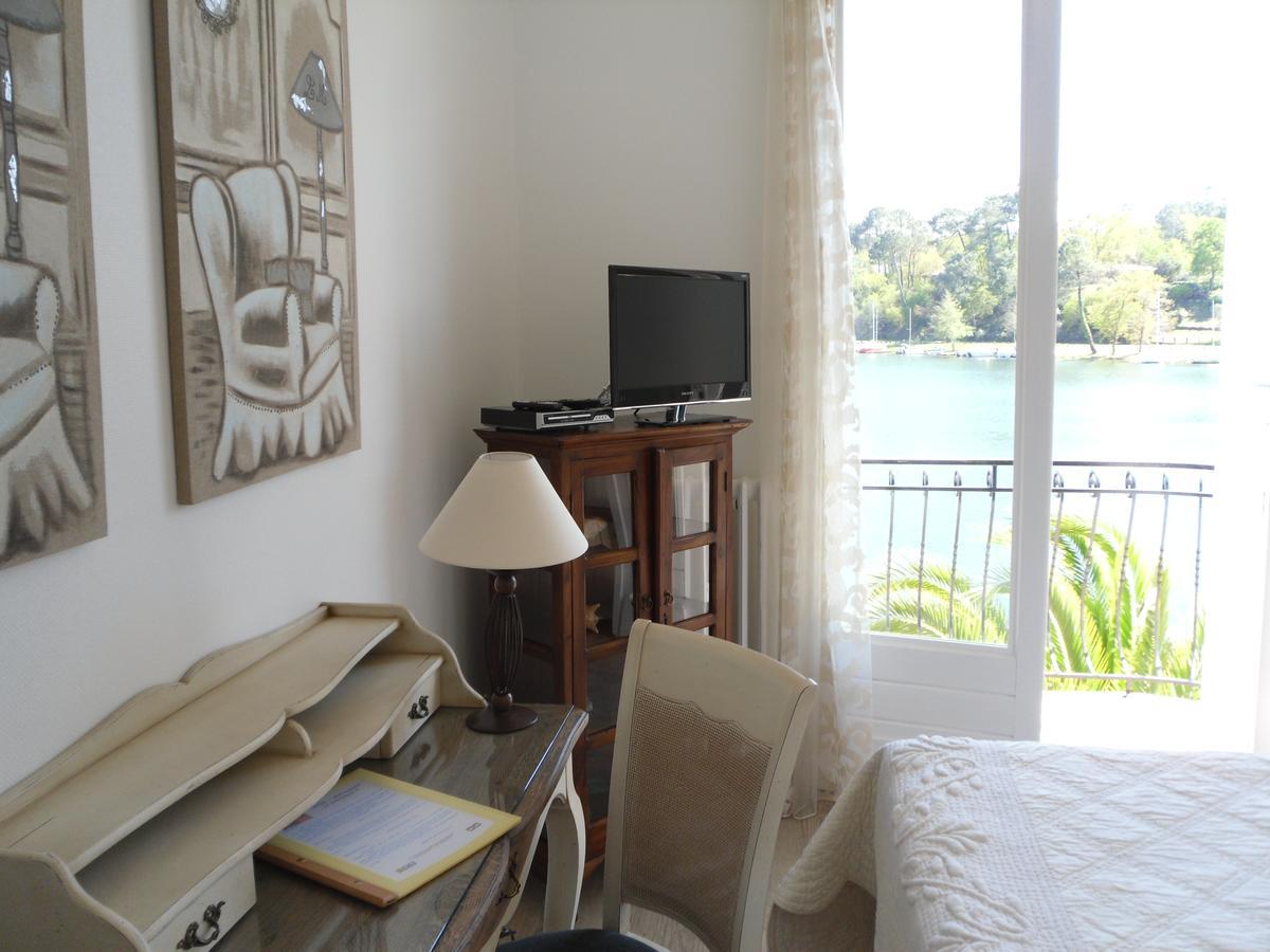 Hotel La Caravelle Logis Biscarrosse Exterior foto